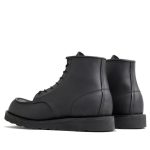 Red Wing Men's Classic Moc 6-inch Boot in Black Harness Leather - Image 4