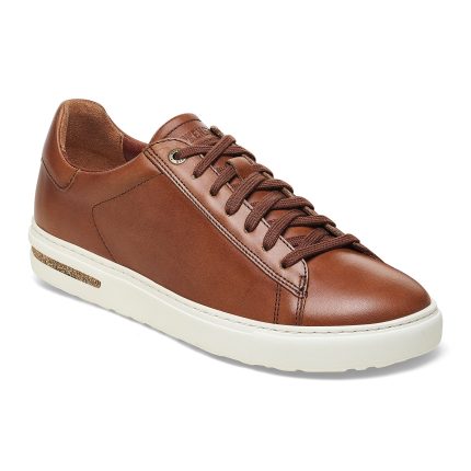 Birkenstock Bend Canvas Suede Low Sneaker in Cognac  Men's Footwear