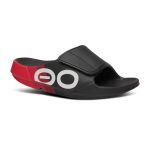 OOFOS Unisex Ooahh Sports Flex Sandals in Fire Rally