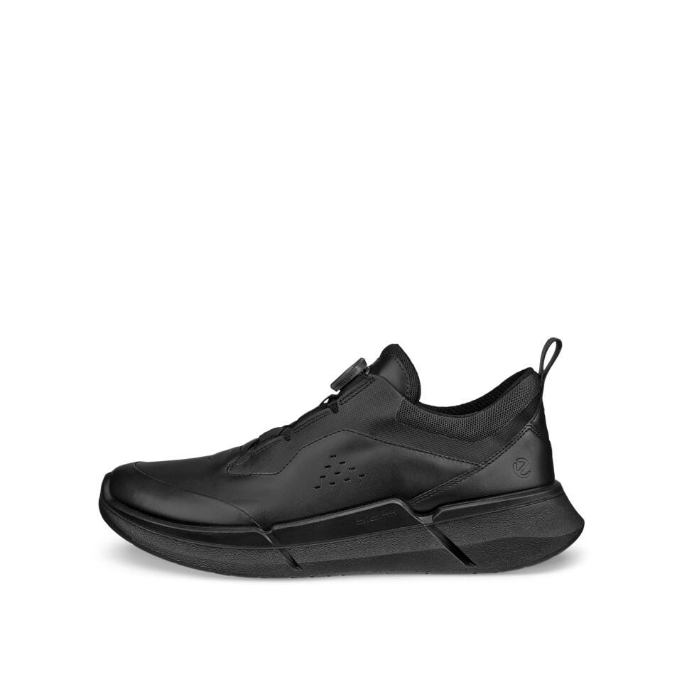 830864-01001-o_eCom ECCO Men's Biom 2.2 Boa Leather Sneaker | Black - Image 1