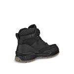 ECCO Men's Track 25 Leather Gore-Tex Mid-Cut Boot | Black - Image 4