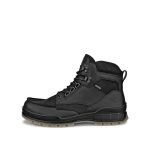 ECCO Men's Track 25 Leather Gore-Tex Mid-Cut Boot | Black