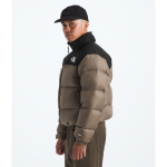 The North Face Men's 1996 Retro Nuptse Jacket in Mocha Brown/TNF Black - Image 4
