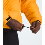 The North Face Men's 1996 Retro Nuptse Jacket | Summit Gold/TNF Black/Recycled Down - Image 6