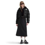 The North Face Women's Nuptse Short Jacket in TNF Black/TNF Black/Recycled Down - Image 6