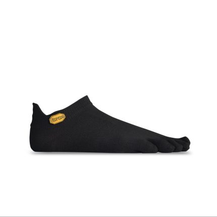 Vibram 5Toe athletic no show socks in Black