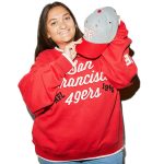 '47 Stoney Clover Lane X San Francisco 49ers Block Clean Up Hat in Gray/Scarlet - Image 6