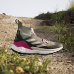 Adidas Men's Terrex Free Hiker 2.0 in Trace Cargo Talc Real Magenta - Image 3