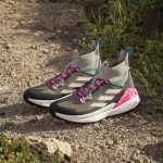Adidas Men's Terrex Free Hiker 2.0 in Trace Cargo Talc Real Magenta - Image 5