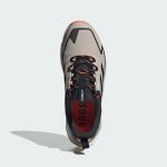 Adidas Men's Terrex Free Hiker 2.0 Low Gore-Tex in Wonder Beige Core Black Semi Impact orange - Image 3
