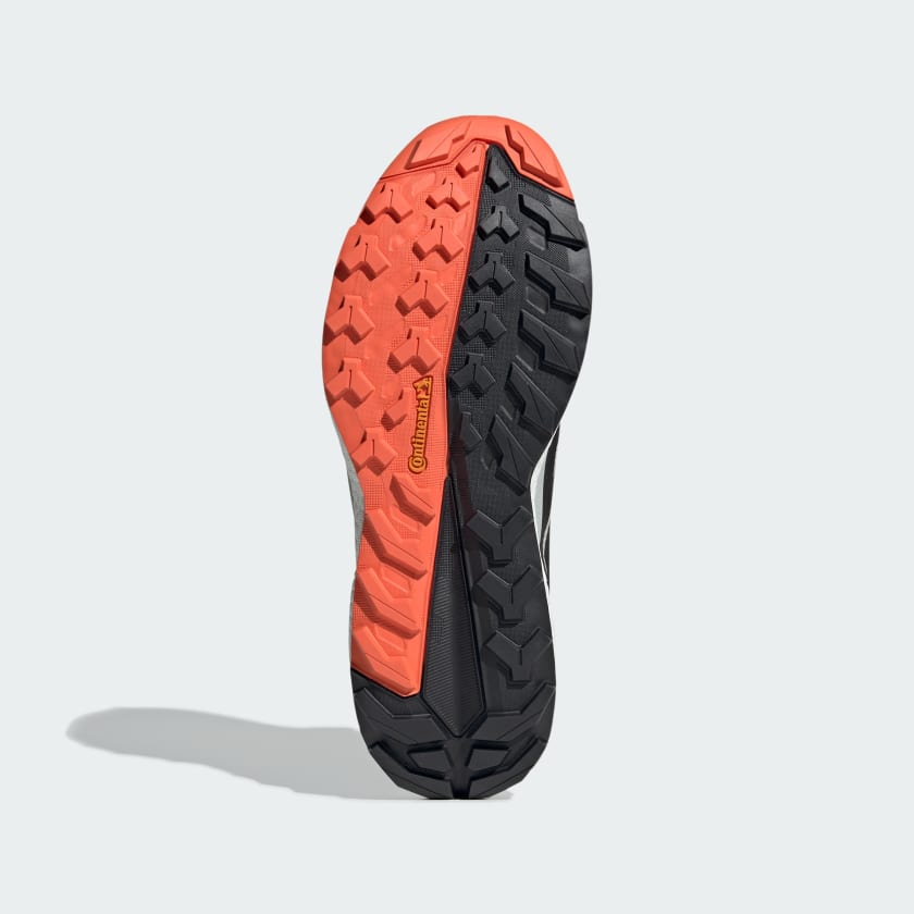 Adidas Men's Terrex Free Hiker 2.0 Low Gore-Tex in Wonder Beige Core Black Semi Impact orange - Image 4
