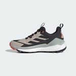Adidas Men's Terrex Free Hiker 2.0 Low Gore-Tex in Wonder Beige Core Black Semi Impact orange - Image 7