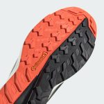Adidas Men's Terrex Free Hiker 2.0 Low Gore-Tex in Wonder Beige Core Black Semi Impact orange - Image 8