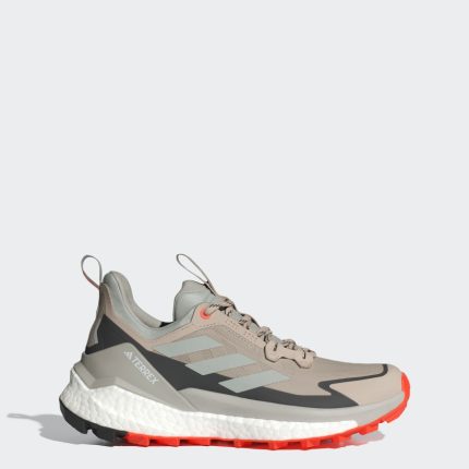 Adidas Women Terrex Free Hiker 2.0 Low Gore-Tex Hiking Shoe in Wonder Beige Grey  Women's Footwear