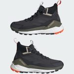 Adidas Men's Terrex Free Hiker Gore-Tex 2.0 in Carbon Grey Six Core Black - Image 7