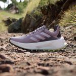 Adidas Women Terrex Soulstride Ultra Trail Running Shoes in Preloved Fig Silver Dawn Aurora Black - Image 7