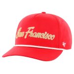 '47 San Francisco 49ers Overhand Hitch Adjustable Hat in Red